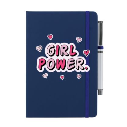 Girl Power Personalised Notebook with Pen - Image 6