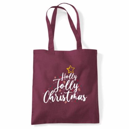 Holly Jolly Christmas Tote Bag - Image 31