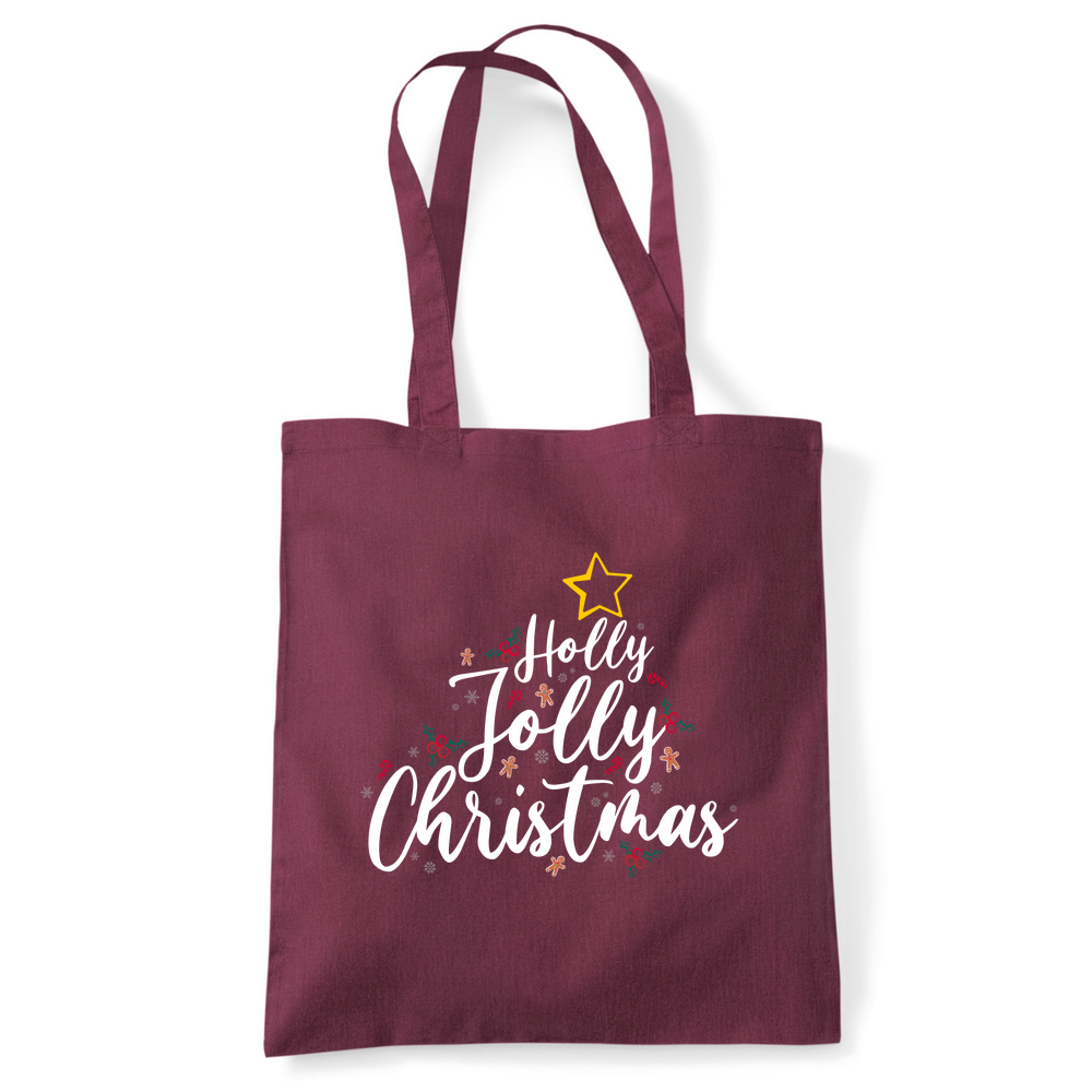 Holly Jolly Christmas Tote Bag - Image 31