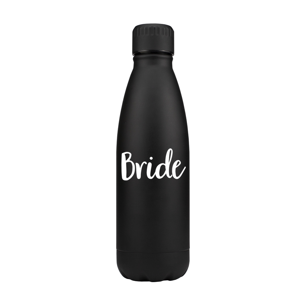Bride Personalised Metal Bottle - Image 3