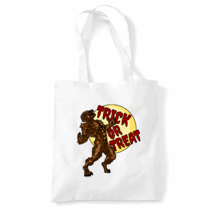 Trick or Treat Werewolf Personalised Tote Bag - Image 5