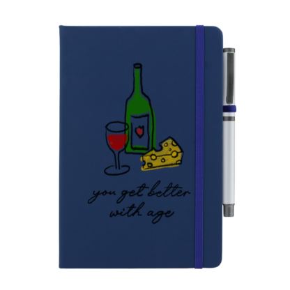 You Get Better With Age Personalised Notebook with Pen - Image 10