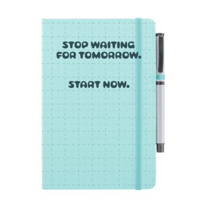 Stop Waiting for Tomorrow Personalised Notebook with Pen - Image 14