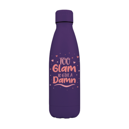 Too Glam To Give A Damn Personalised Metal Bottle - Image 6