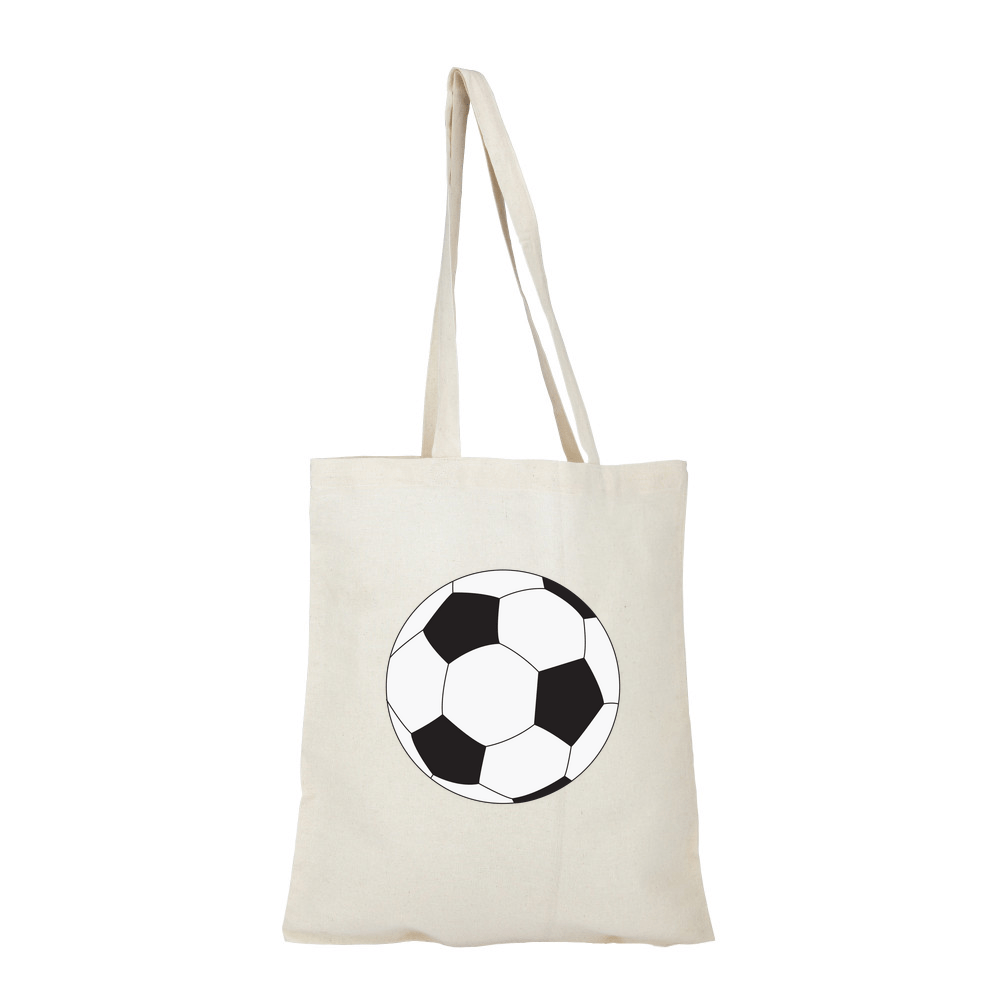 American Football Print Pattern Leather Tote Bag main image 1