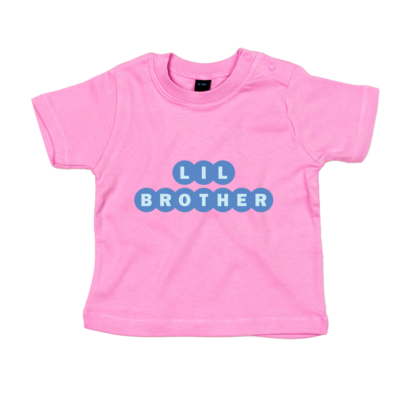 Lil Brother Personalised Baby/Toddler T-Shirt - Image 13