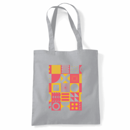 Square Patterns Tote Bag - Image 16