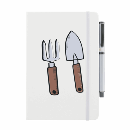 Gardening Tools Personalised Notebook and Pen - Image 2