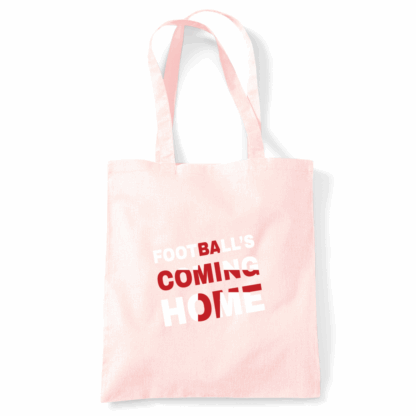 Football's Coming Home Coloured Cotton Tote Bag - Image 15