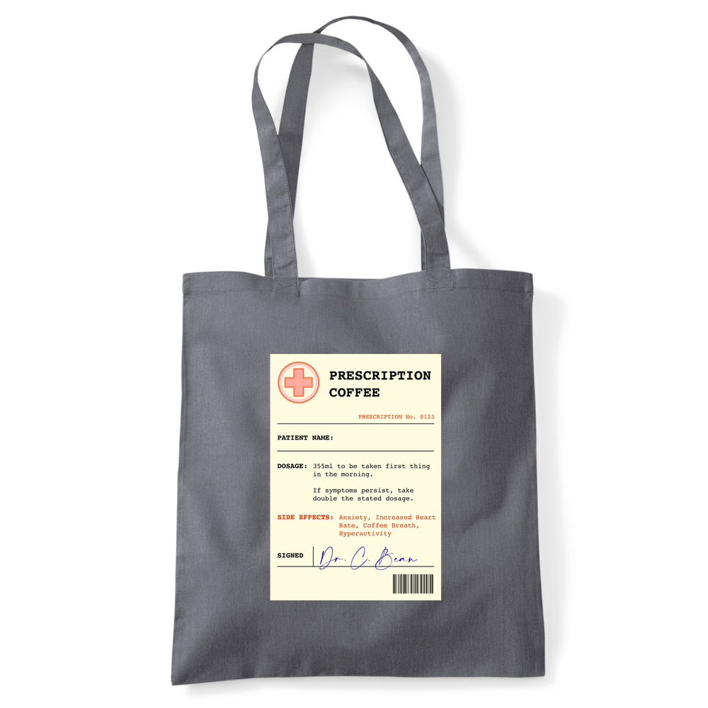 Coffee Prescription Personalised Tote Bag - Image 10