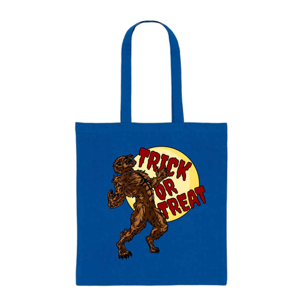 Trick or Treat Werewolf Personalised Tote Bag - Image 6