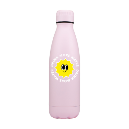 Drink More Water Personalised Metal Bottle - Image 3