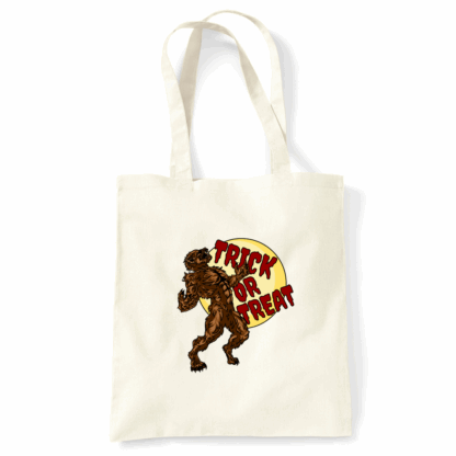 Trick or Treat Werewolf Personalised Tote Bag - Image 4