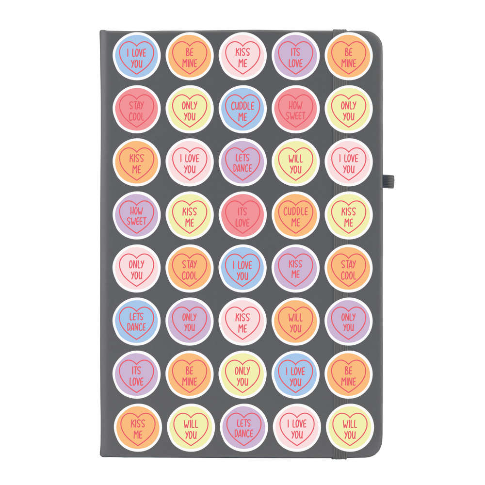 Candy Hearts Soft Feel Notebook - Image 5