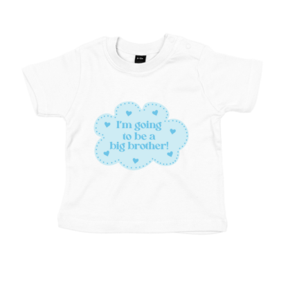 I'm Going To Be A Big Brother Baby/Toddler T-Shirt - Image 4