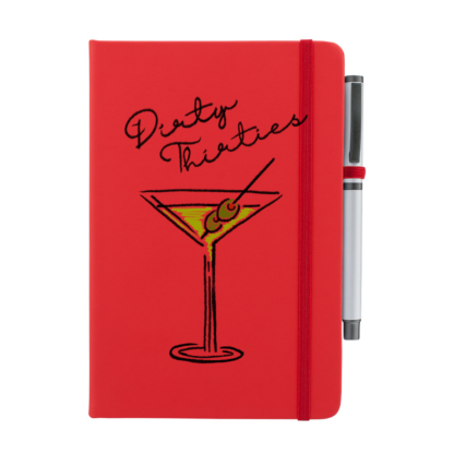 Dirty Thirties Personalised Notebook with Pen - Image 5