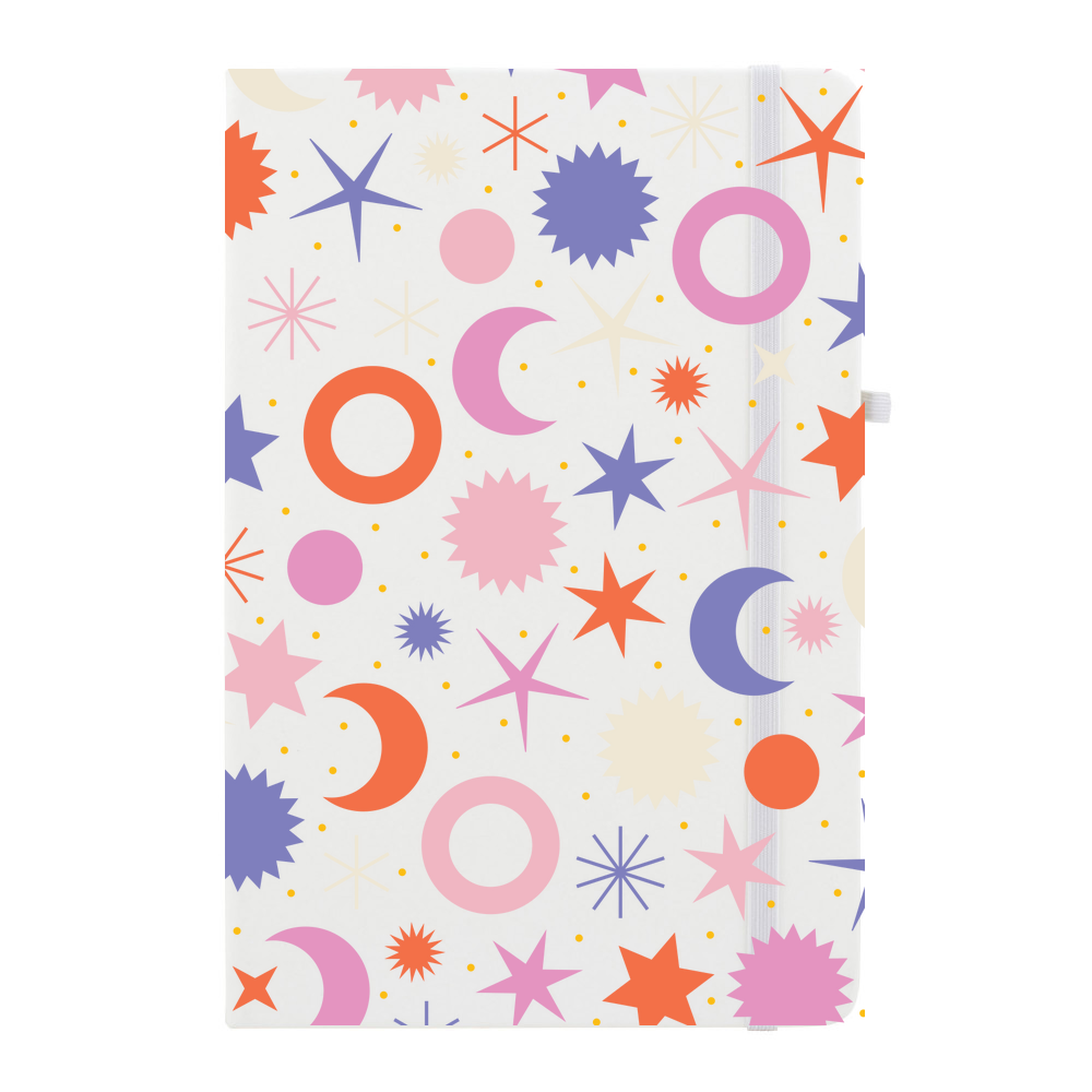 Moons and Stars Pattern Notebook - Image 8