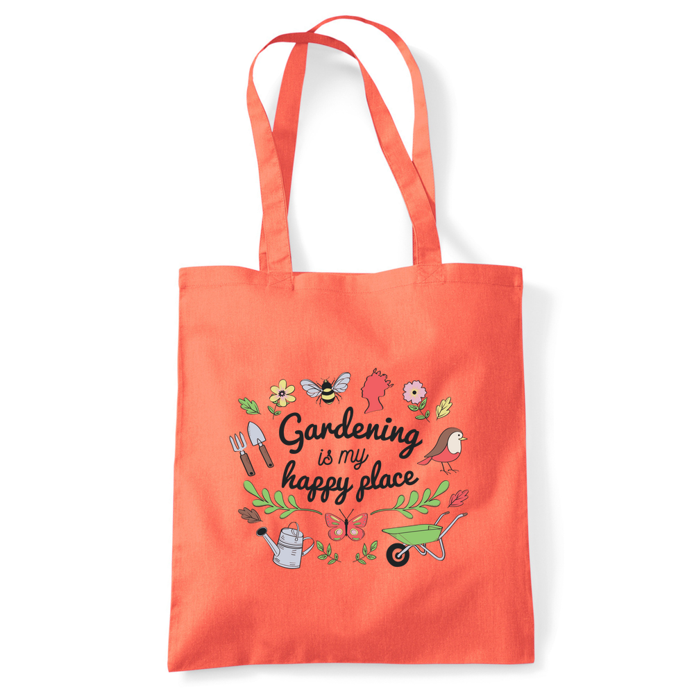 Gardening is my Happy Place Tote Bag - Image 23