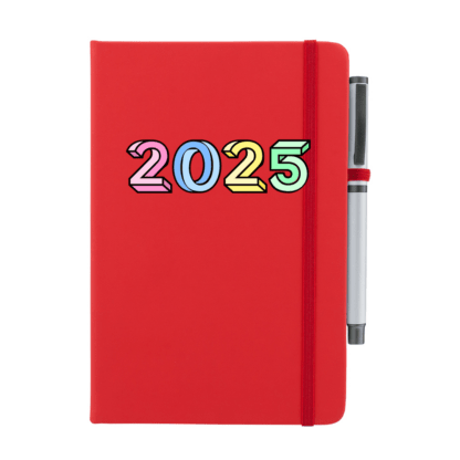 2025 Personalised Notebook with Pen - Image 8
