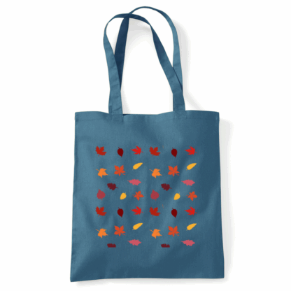 Autumn Leaves Cotton Tote Bag - Image 11