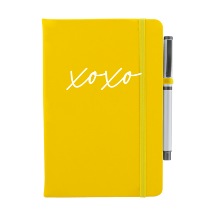 xoxo Personalised Notebook with Pen - Image 7