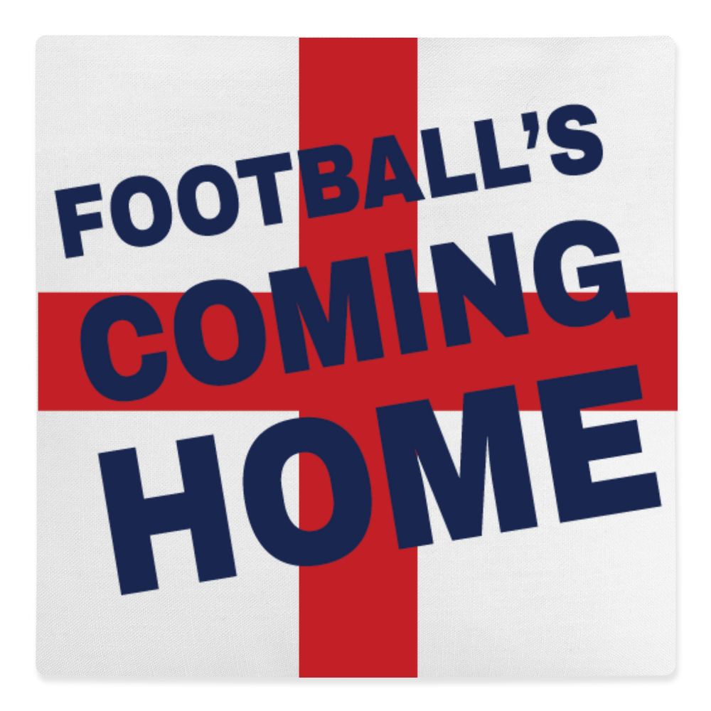 Football's Coming Home Pillow - Canvas - Image 2