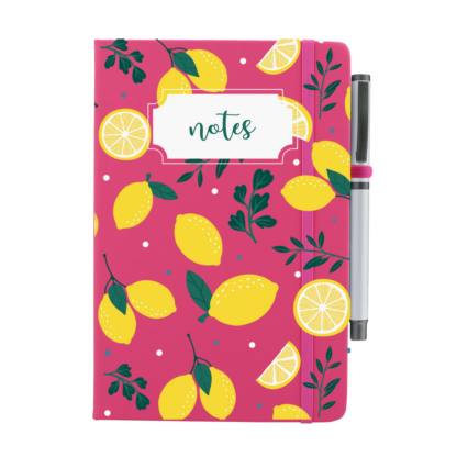 Lemons Notebook with Pen - Image 10