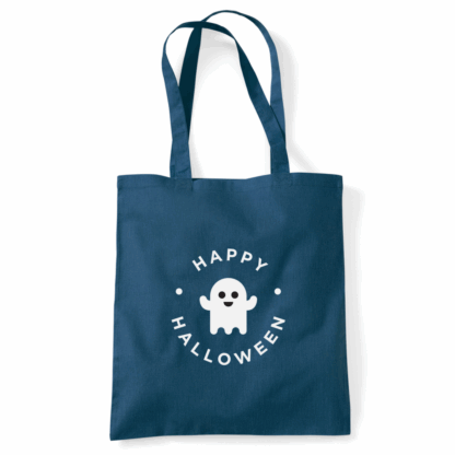Happy Halloween Ghost Personalised Cotton Tote Bag - Image 16