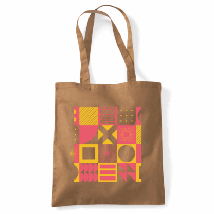Square Patterns Tote Bag - Image 48