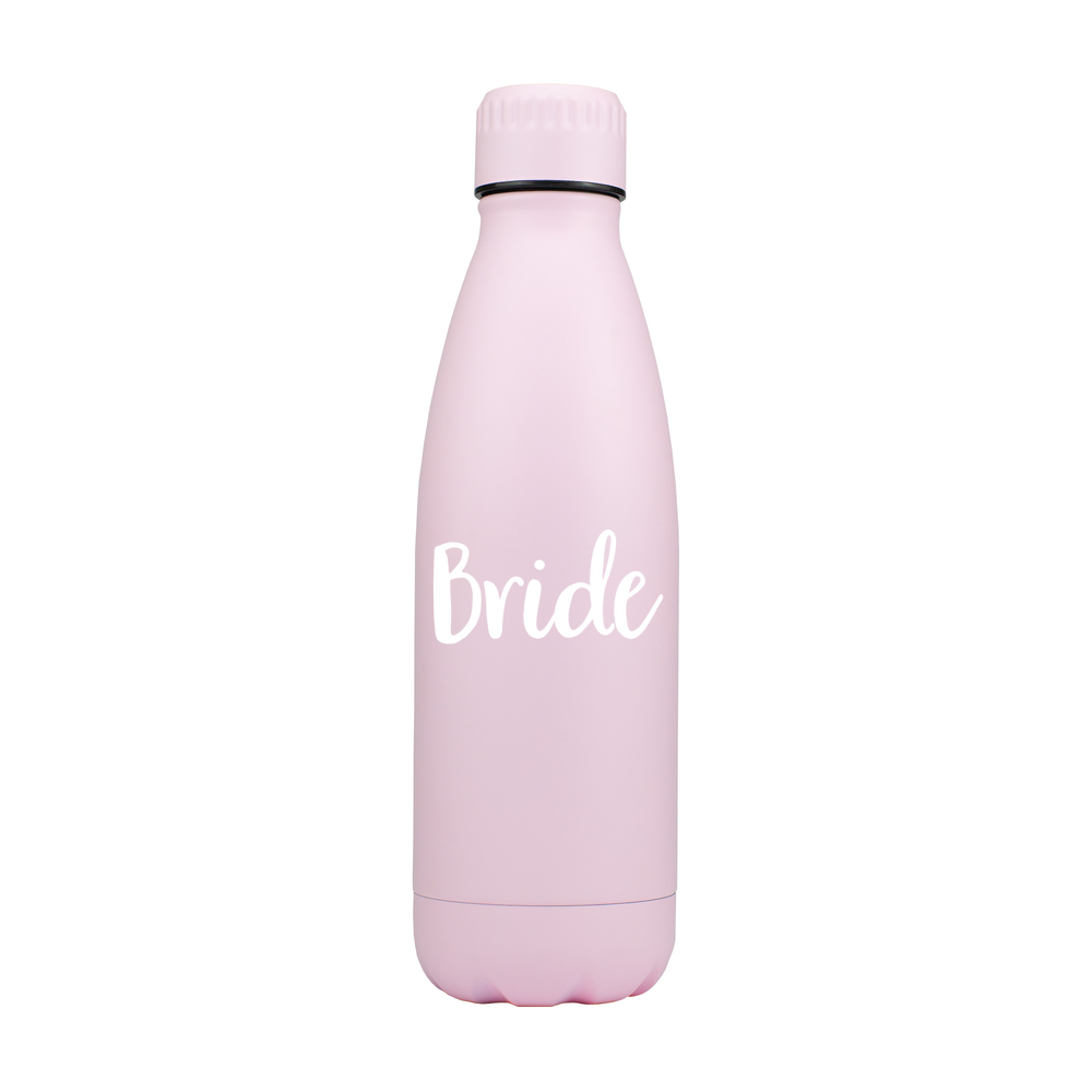 Bride Personalised Metal Bottle - Image 2