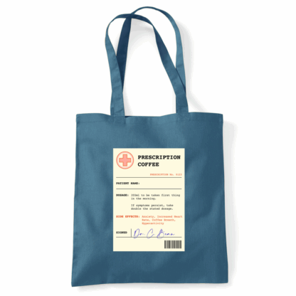Coffee Prescription Personalised Tote Bag - Image 9