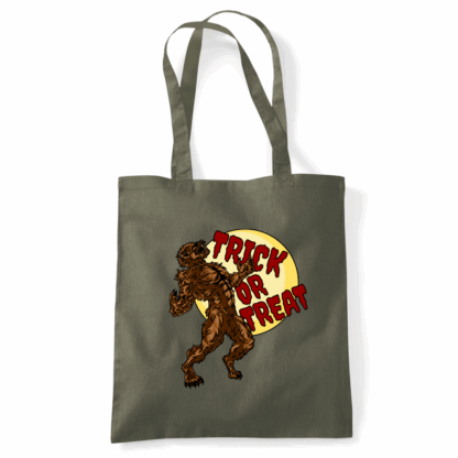 Trick or Treat Werewolf Personalised Tote Bag - Image 42