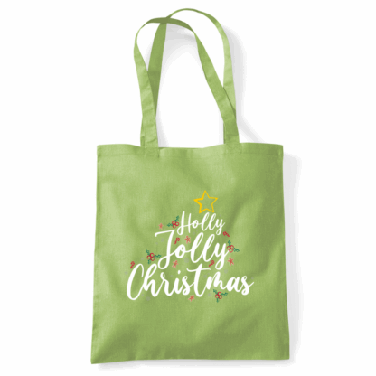 Holly Jolly Christmas Tote Bag - Image 37