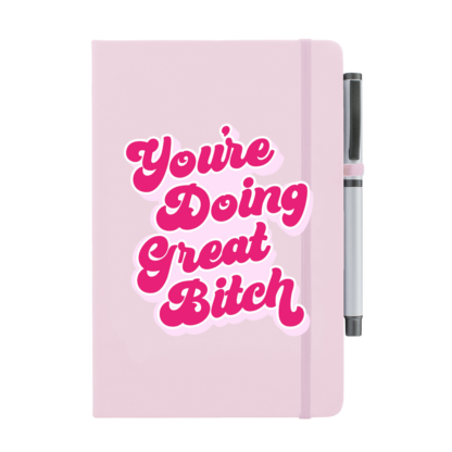 You're Doing Great Bitch Personalised Notebook with Pen - Image 10