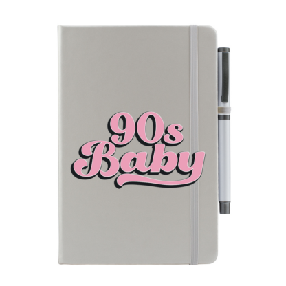 90s Baby Personalised Notebook with Pen - Image 11