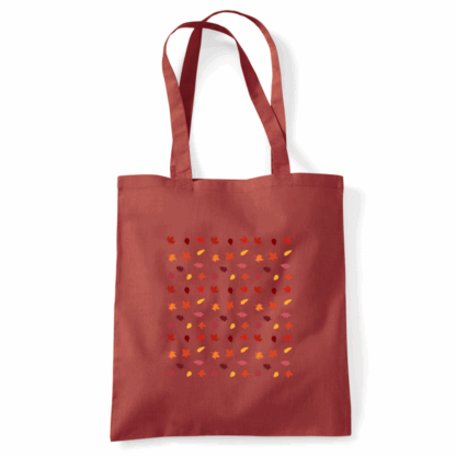 Autumn Leaves Cotton Tote Bag - Image 47