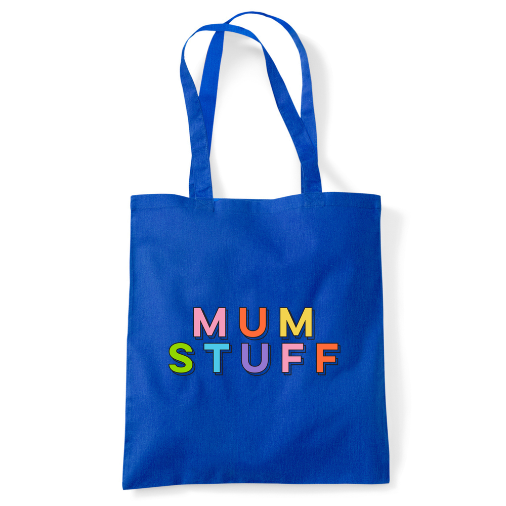 Mum Stuff Personalised Organic Cotton  Tote Bag - Image 12