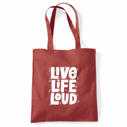 Live Life Loud Tote Bag - Image 47