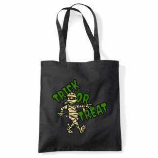 Trick or Treat Mummy Personalised Tote Bag