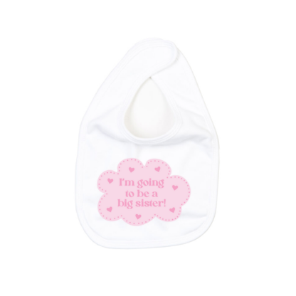 I'm Going To Be a Big Sister! Baby Bib - Image 2