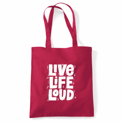 Live Life Loud Tote Bag - Image 32